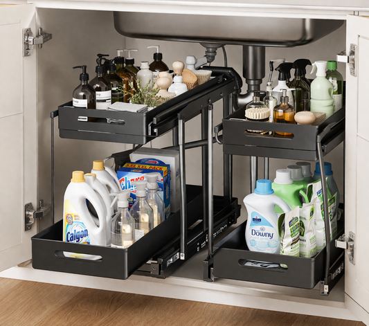 Zenvy Under-Sink Pull-Out Organiser